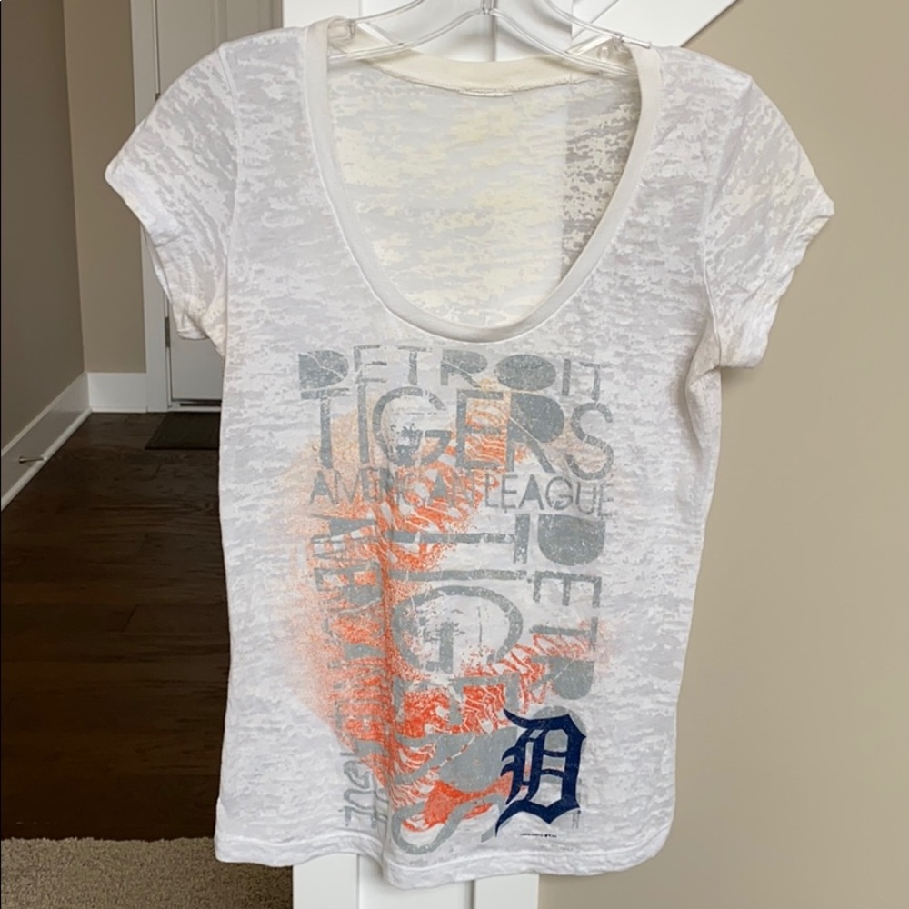 Detroit Tigers burnout tee